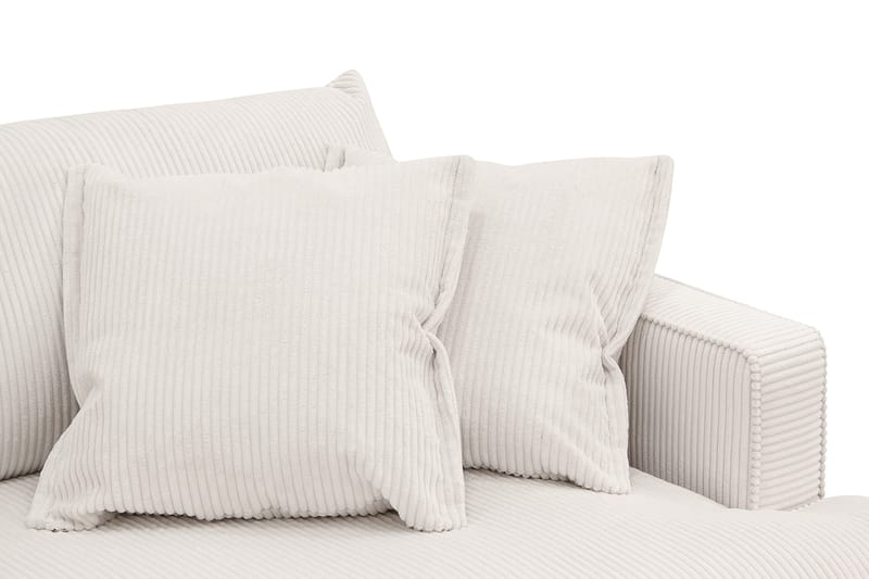 Rossita Lyx 2,5-sits Extra djup Soffa i Manchester - Naturvit - Möbler - Soffa - 3 sits soffa