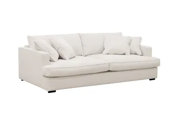 Rossita Lyx 2,5-sits Extra djup Soffa i Manchester - Offwhite - Möbler - Soffa - 3 sits soffa