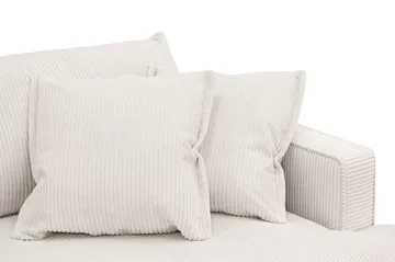Rossita Lyx 2,5-sits Extra djup Soffa i Manchester - Offwhite - Möbler - Soffa - 3 sits soffa