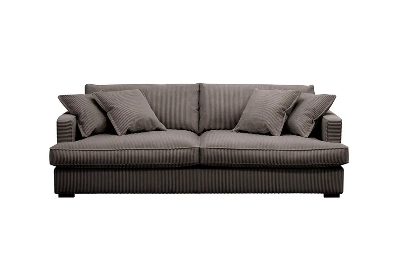 Rossita Lyx 2,5-sits Extra djup Soffa i Manchester - Taupe - Möbler - Soffa - 3 sits soffa