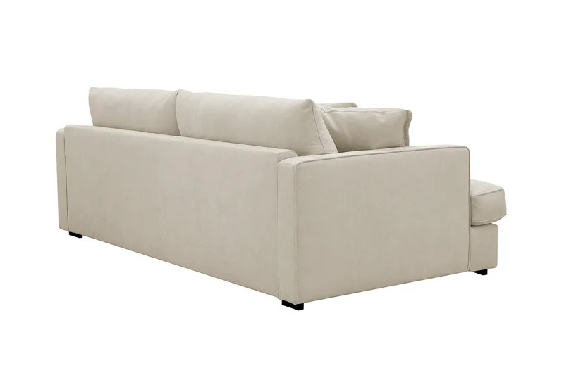 Rossita Lyx 2,5-sits Extra djup Soffa i Tyg - Beige - Möbler - Soffa - 3 sits soffa