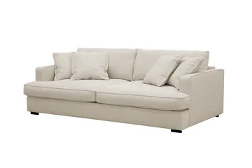 Rossita Lyx 2,5-sits Extra djup Soffa i Tyg - Beige - Möbler - Soffa - 3 sits soffa