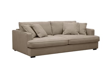 Rossita Lyx 2,5-sits Extra djup Soffa i Tyg - Brun - Möbler - Soffa - 3 sits soffa