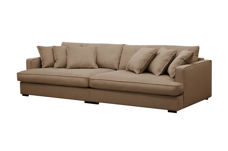 Rossita Lyx 3,5-sits Extra djup Soffa i Manchester - Brun - Möbler - Soffa - 4 sits soffa