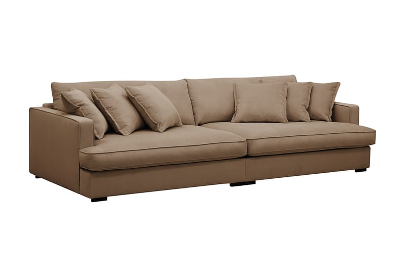 Rossita Lyx 3,5-sits Extra djup Soffa i Manchester - Brun - Möbler - Soffa - 4 sits soffa