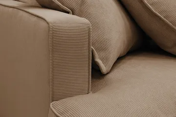 Rossita Lyx 3,5-sits Extra djup Soffa i Manchester - Brun - Möbler - Soffa - 4 sits soffa