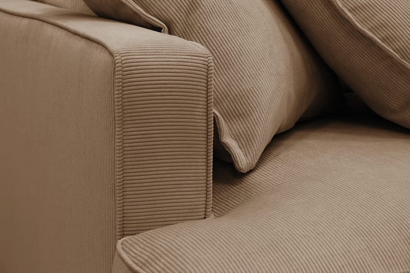 Rossita Lyx 3,5-sits Extra djup Soffa i Manchester - Brun - Möbler - Soffa - 4 sits soffa