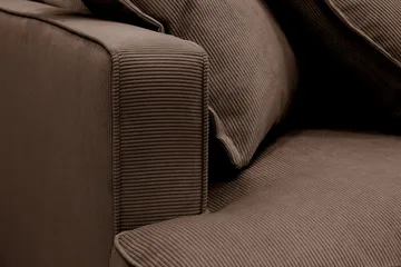 Rossita Lyx 3,5-sits Extra djup Soffa i Manchester - Brun - Möbler - Soffa - 4 sits soffa