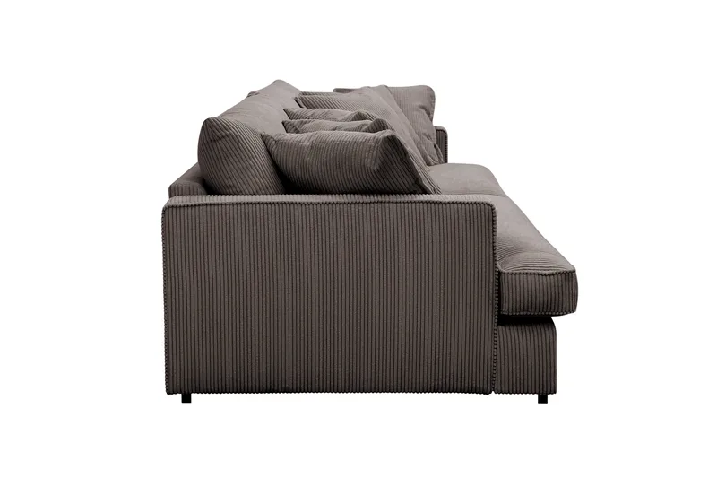 Rossita Lyx 3,5-sits Extra djup Soffa i Manchester - Mörkgrå - Möbler - Soffa - 4 sits soffa