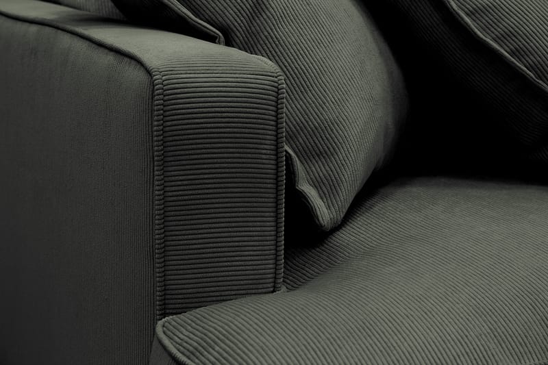 Rossita Lyx 3,5-sits Extra djup Soffa i Manchester - Mörkgrön - Möbler - Soffa - 4 sits soffa
