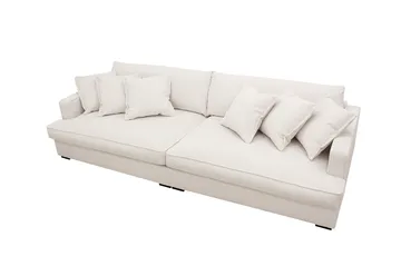 Rossita Lyx 3,5-sits Extra djup Soffa i Manchester - Offwhite - Möbler - Soffa - 4 sits soffa