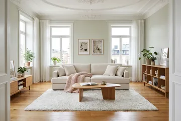 Rossita Lyx 3-sits Extra djup Soffa i Chenille - Beige - Möbler - Soffa - 3 sits soffa