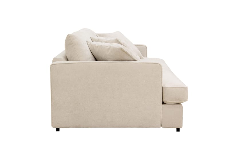 Rossita Lyx 3-sits Extra djup Soffa i Chenille - Beige - Möbler - Soffa - 3 sits soffa