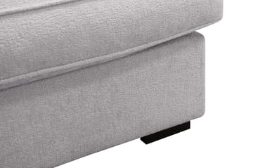 Rossita Lyx 3-sits Extra djup Soffa i Chenille - Grå - Möbler - Soffa - 3 sits soffa