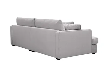 Rossita Lyx 3-sits Extra djup Soffa i Chenille - Grå - Möbler - Soffa - 3 sits soffa