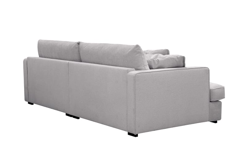 Rossita Lyx 3-sits Extra djup Soffa i Chenille - Grå - Möbler - Soffa - 3 sits soffa
