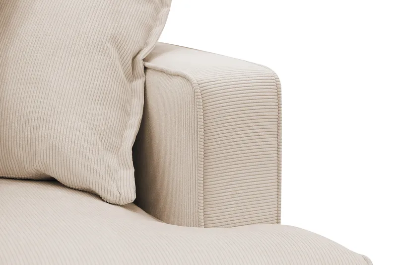 Rossita Lyx 3-sits Extra djup Soffa i Manchester - Beige - Möbler - Soffa - 3 sits soffa