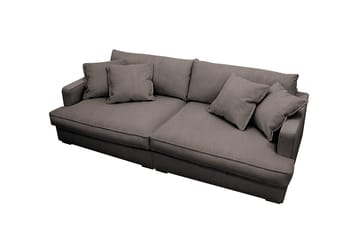 Rossita Lyx 3-sits Extra djup Soffa i Manchester - Brun - Möbler - Soffa - 3 sits soffa