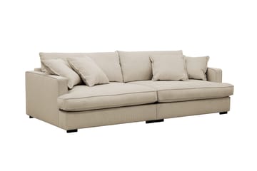 Rossita Lyx 3-sits Extra djup Soffa i Manchester - Kräm - Möbler - Soffa - 3 sits soffa