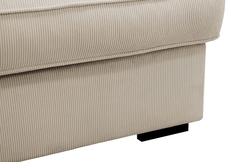 Rossita Lyx 3-sits Extra djup Soffa i Manchester - Kräm - Möbler - Soffa - 3 sits soffa