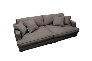 Rossita Lyx 3-sits Extra djup Soffa i Manchester - Mörkgrå - Möbler - Soffa - 3 sits soffa