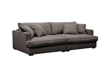Rossita Lyx 3-sits Extra djup Soffa i Manchester - Mörkgrå - Möbler - Soffa - 3 sits soffa