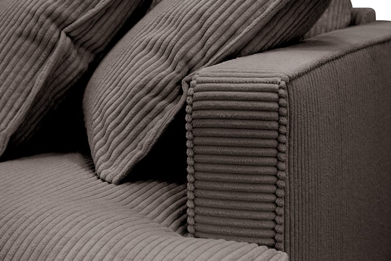 Rossita Lyx 3-sits Extra djup Soffa i Manchester - Mörkgrå - Möbler - Soffa - 3 sits soffa