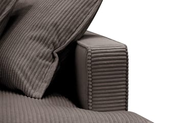 Rossita Lyx 3-sits Extra djup Soffa i Manchester - Mörkgrå - Möbler - Soffa - 3 sits soffa