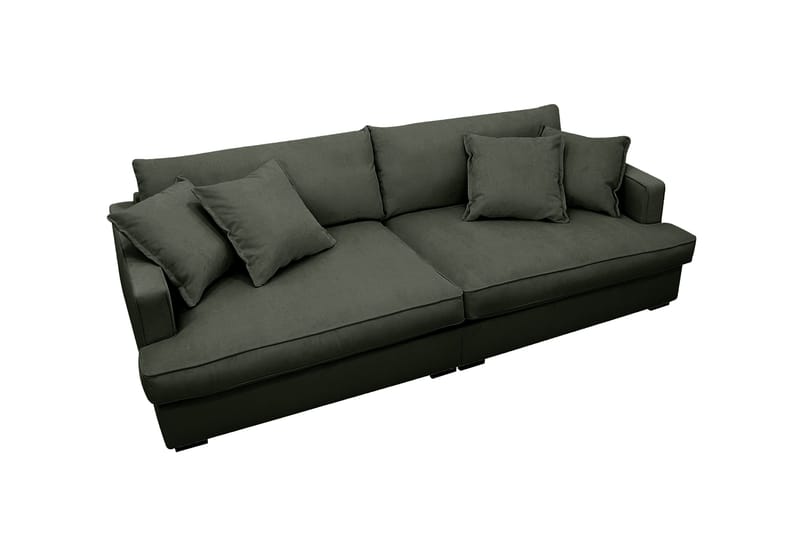 Rossita Lyx 3-sits Extra djup Soffa i Manchester - Mörkgrön - Möbler - Soffa - 3 sits soffa