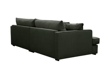 Rossita Lyx 3-sits Extra djup Soffa i Manchester - Mörkgrön - Möbler - Soffa - 3 sits soffa