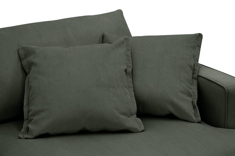 Rossita Lyx 3-sits Extra djup Soffa i Manchester - Mörkgrön - Möbler - Soffa - 3 sits soffa