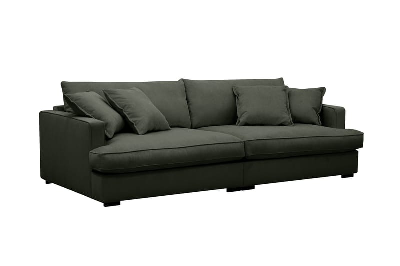 Rossita Lyx 3-sits Extra djup Soffa i Manchester - Mörkgrön - Möbler - Soffa - 3 sits soffa