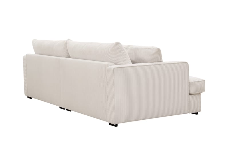 Rossita Lyx 3-sits Extra djup Soffa i Manchester - Naturvit - Möbler - Soffa - 3 sits soffa