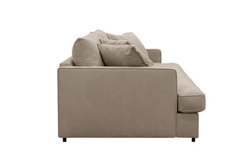Rossita Lyx 3-sits Extra djup Soffa i Tyg - Brun - Möbler - Soffa - 3 sits soffa