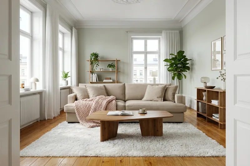 Rossita Lyx 3-sits Extra djup Soffa i Tyg - Ljusbrun - Möbler - Soffa - 3 sits soffa