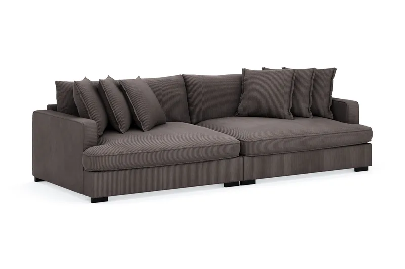 Rossita Lyx 4-sits Extra djup Manchestersoffa - Möbler - Soffa - Sammetssoffa