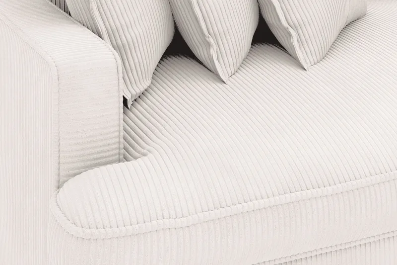 Rossita Lyx 4-sits Extra djup Manchestersoffa - Möbler - Soffa - Sammetssoffa