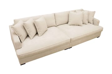 Rossita Lyx 4-sits Extra djup Soffa i Chenille - Beige - Möbler - Soffa - 4 sits soffa