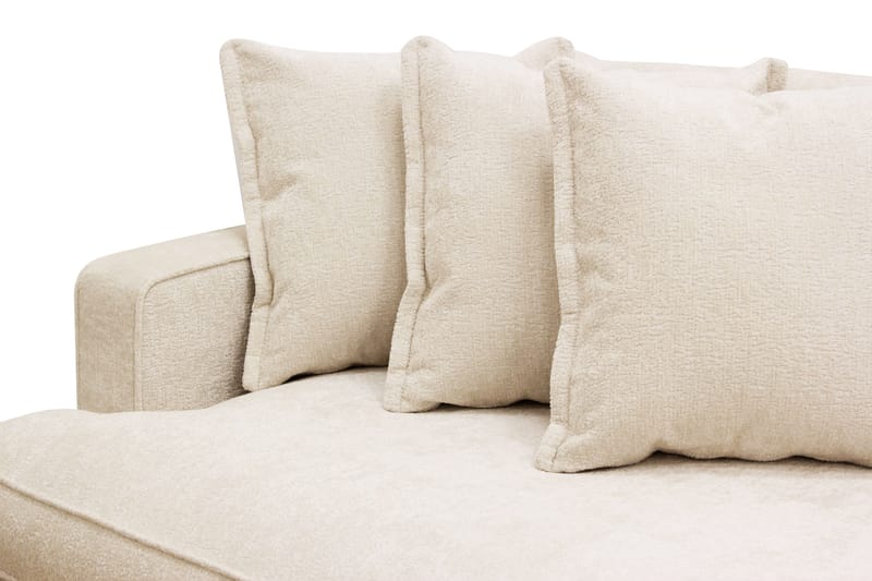Rossita Lyx 4-sits Extra djup Soffa i Chenille - Beige - Möbler - Soffa - 4 sits soffa