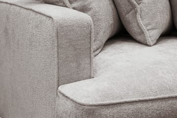 Rossita Lyx 4-sits Extra djup Soffa i Chenille - Grå / Brun - Möbler - Soffa - 4 sits soffa