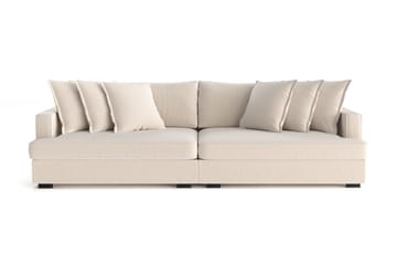 Rossita Lyx 4-sits Extra djup Soffa i Manchester - Beige - Möbler - Soffa - 4 sits soffa