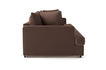 Rossita Lyx 4-sits Extra djup Soffa i Manchester - Brun - Möbler - Soffa - 4 sits soffa