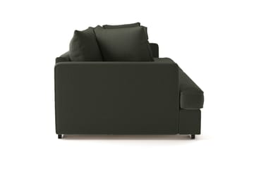Rossita Lyx 4-sits Extra djup Soffa i Manchester - Mörkgrön - Möbler - Soffa - 4 sits soffa