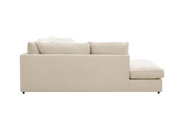 Rossita Lyx 5-sits Högervänd U-formad Extra djup Soffa med Divan och Schäslong i Chenille - Beige - Möbler - Soffa - U-soffa