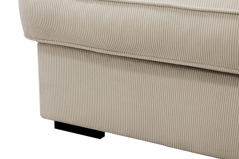 Rossita Lyx 5-sits Högervänd U-formad Extra djup Soffa med Divan och Schäslong i Manchester - Kräm - Möbler - Soffa - U-soffa