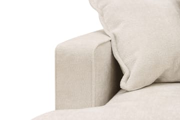 Rossita Lyx 5-sits Vänstervänd U-formad Extra djup Soffa med Divan och Schäslong i Chenille - Beige - Möbler - Soffa - U-soffa