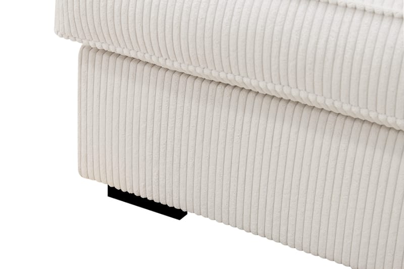 Rossita Lyx 5-sits Vänstervänd U-formad Extra djup Soffa med Divan och Schäslong i Manchester - Offwhite - Möbler - Soffa - U-soffa