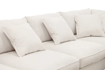 Rossita Lyx 5-sits Vänstervänd U-formad Extra djup Soffa med Divan och Schäslong i Manchester - Offwhite - Möbler - Soffa - U-soffa