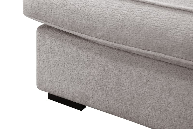 Rossita Lyx 6-sits Högervänd U-formad Extra djup Soffa med Divan och Schäslong i Chenille - Grå/Brun - Möbler - Soffa - U-soffa
