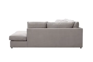 Rossita Lyx 6-sits Högervänd U-formad Extra djup Soffa med Divan och Schäslong i Chenille - Grå/Brun - Möbler - Soffa - U-soffa